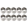 10 stk. Bricka Spacer Skive 15mm OD 12mm ID Rustfrit Stål Tilbehørsdele Sæt 3515-0015-0120