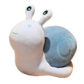 Miniatyrbillede 1 af 3: Tegneserie Snegle Fyldt Legetøj Blød Baby Sovepude Dukke Blue 20cm