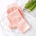 Pikkukuva 1 / 2: Kid Girls Ohut housut Ohut housut Casual alaosa leggingsit Pink 7-8T