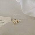 Miniatyrbillede 1 af 5: Øreclips Pearl Flower Stud piger&#39; Modesmykker Ac2478 D183