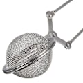 Miniatyrbillede 4 af 5: 3 stk rustfrit stål ske teblade urt mesh kugle infuser filter klemme si