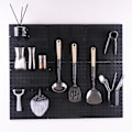 Miniatyrbillede 5 af 5: Wall Control Pegboard Rack Horisontal Pegboard - Let at installere Peg Boards L black