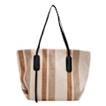 Miniatyrbillede 1 af 5: Håndtasker i lærred til kvinder Skulderhåndtaske Tote Bag Strandtaske Khaki