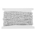Silver Plast Diamond Mesh Wrap Roll - 10 mm x 10 Yards - Rhinestone Ribbon Dekoration