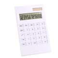 Miniatyrbillede 1 af 4: 12 Bit Solar Lommeregner Krystalknap Dual Power Lommeregner 18*10,2cm