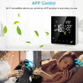 Miniatyrbillede 5 af 5: Smart termostat Digital temperaturkontrol LCD-berøringsskærm Ugentlig programmerbar elektrisk termostat Gulvvarme f