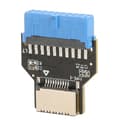 Pikkukuva 5 / 8: 19PIN USB 3.0 Etupaneeliadapteri USB C Type E Ylöspäin PC-emolevylle