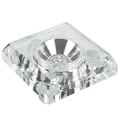 Miniatyrbillede 2 af 6: 7 Farver Mini 3D Crystal LED Light Base Display Stand til boligindretning med USB-kabel