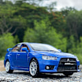 Miniatyrbillede 5 af 5: 1:32 Mitsubishi Lancer Evo X 10 Aloy Bilmodel Diecast Metal Legetøj Køretøjer Bilmodel Simulering Lyd Light Collection Børnegave