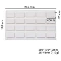 Miniatyrbild 4 av 4: Rektangulär Mousse form, (20 rektanglar 113g)