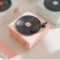 Pikkukuva 5 / 5: Vinyyli Bluetooth kaiutin (valkoinen)