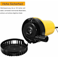 Miniatyrbillede 4 af 5: 12V Dykvandspumpe 50W Dykpumpe 4200L/H DC pumpe Snavset vandpumpe Bærbar ledningslængde 2,3 meter Med cl