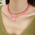 Pikkukuva 3 / 5: Kaulakoru Pearl Heart Stud Muotikorut Ac1069