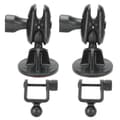 2. Mini Dash Kameramonteringsbrakett Dashbordopptaker Sugekopp 360 Graders Justerbar Universal US Stil Hode