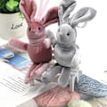 Miniatyrbild 3 av 3: Fylld kanin PP docka (rosa)
