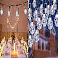 Miniatyrbillede 4 af 5: Udendørs Solar String Lights - 20 LED'er - 8 Modes - Krystalkugler - Vandtæt - IP65 - til have, gårdhave, træer, gård, pa