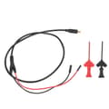 2mm Testkrok Sond Kabel Röd Svart Oscilloskop Testkabel