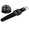 PU Stål Skyttehandskar Fiskskydd Armband Skyddsarm för Skyttar