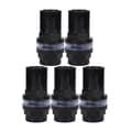 5 st/set PVC Akvarium Vattenrörskarv Rak Röranslutning Akvarietillbehör (25mm)