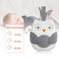 Miniatyrbild 3 av 5: Baby Sömn Napp Shusher, Ljudmaskiner Uggla Lugnande Sömnhjälp Baby present 12 lugnande ljud och 2 timers för resor Sovvagn