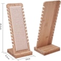Miniatyrbillede 3 af 5: 12 slots Halskæde Smykker Display Stand Bord Display Paneler Halskæde Showcase Holder Med Læder Til Halskæde Vedhæng Armbånd