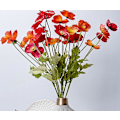 Pikkukuva 2 / 3: Kodinsisustus Fake Flowers Simulation Poppies