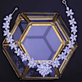 Miniatyrbillede 3 af 3: Blomsterbrudepandebånd Cubic Zirconia Bryllupshårbånd Tiaraer Kroner Smykker Gaver Til Kvinder Piger Gold