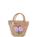 Miniatyrbild 4 av 4: Summer Beach Bag, handgjord väska Damhandväska B24xh14.5xl9(cm) c129
