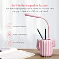 Miniatyrbillede 2 af 5: Creative Home Novelty Cactus Lamp Pen Holder (Pink)， Velegnet til soveværelse, arbejdsværelse, sovesal