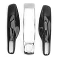 Porsche 911 Panamera Macan Boxster Nyckelfodral Svart Silver