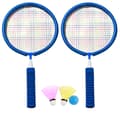 Barbara Badmintonracketset med 2 badmintonbollar och bärväska för barn
