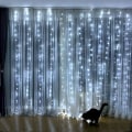 Miniatyrbillede 1 af 3: USB-fjernbetjening Gardinlys Julepyntlys White Light