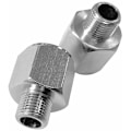 Pikkukuva 3 / 4: Airbrush ilmaletkun sovitin, uros Bsp G1/8" ja naaras Bsp G1/4", 2 kpl