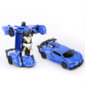 Pikkukuva 1 / 5: Transformer Toy Robot Automalli Sähköinen kaukosäädin Leluauto (Tummansininen)
