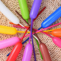Miniatyrbillede 3 af 5: Macaron lang ballon mat lang ballon 1,8 g Macaron blandet farve 100,