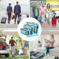 Miniatyrbillede 5 af 5: Compression Packing Cubes Bag til rejse Udvidelig pakkeboks sky blue