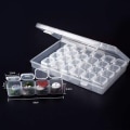 Miniatyrbillede 3 af 5: 1 stk 28 pladser Diamantbroderiæske Daimond Malertilbehør Æsker Case Cross Stitch Tools, Canvas Pain