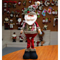 Miniatyrbild 3 av 3: Liten gammal man docka infällbar juldekoration docka jul liten snöflinga pläd infällbar docka prydnader Kreativ jultomte Snowman Windo