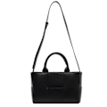 Miniatyrbillede 1 af 4: Pu læder skuldertasker til kvinder 2023 Lady Woven Strap Crossbody Taske Kvinde Håndtasker Design Cross Body Taske Sort)
