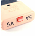 Miniatyrbillede 4 af 5: 2 STK Medium Car Plug-in Overstrømsbeskytter 5A Plug-in sikring Manuel nulstillingsbeskytter