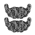 Miniatyrbild 4 av 5: U-formad självhäftande BH, Push Up Osynlig bröstlyftstejp Black White