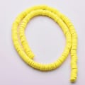 Miniatyrbillede 8 af 8: Gule Polymer Ler Skiveperler til DIY Smykker: Perfekt til Halskæder, Armbånd og Øreringe.