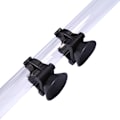 Miniatyrbillede 3 af 5: Blå bakteriedræbende lampe 11w europæisk standard 220V akvarielampe UV akvarielampe，Landskabslys til akvarium, svømmebade