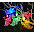 Miniatyrbillede 3 af 4: Halloween lyssnor dekorative lys serie produkter batteriboks led julelys (spøgelse (stor) 3 meter 20 farve lys),
