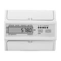 DDS578 3-fas 4-tråds 7P 380V Elmätare LCD-display Watt-timer