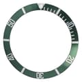 Professionell Grön Klocka Bezel Insats Ring Ersättningstillbehör