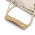 Miniatyrbillede 1 af 5: Strop-resistente læder puder Anti-kvæle design Apricot 1 pcs
