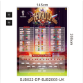 Miniatyrbillede 4 af 4: Tarr World Cup-program (SJB022-DP-BJB2001-UK)