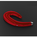 Pikkukuva 1 / 4: Langaton Bluetooth, Bone Conduction -kuulokkeet (punainen)
