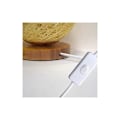 Miniatyrbillede 4 af 5: Træbordlampe, dekorativ trælampe til sengelampe USB-oplader til soveværelse, stue, natbord, endebord, Cafe R